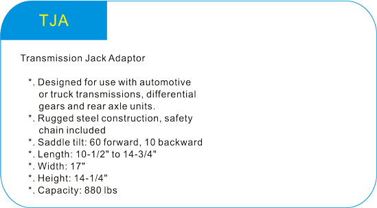  Transmission Jack Adaptor 